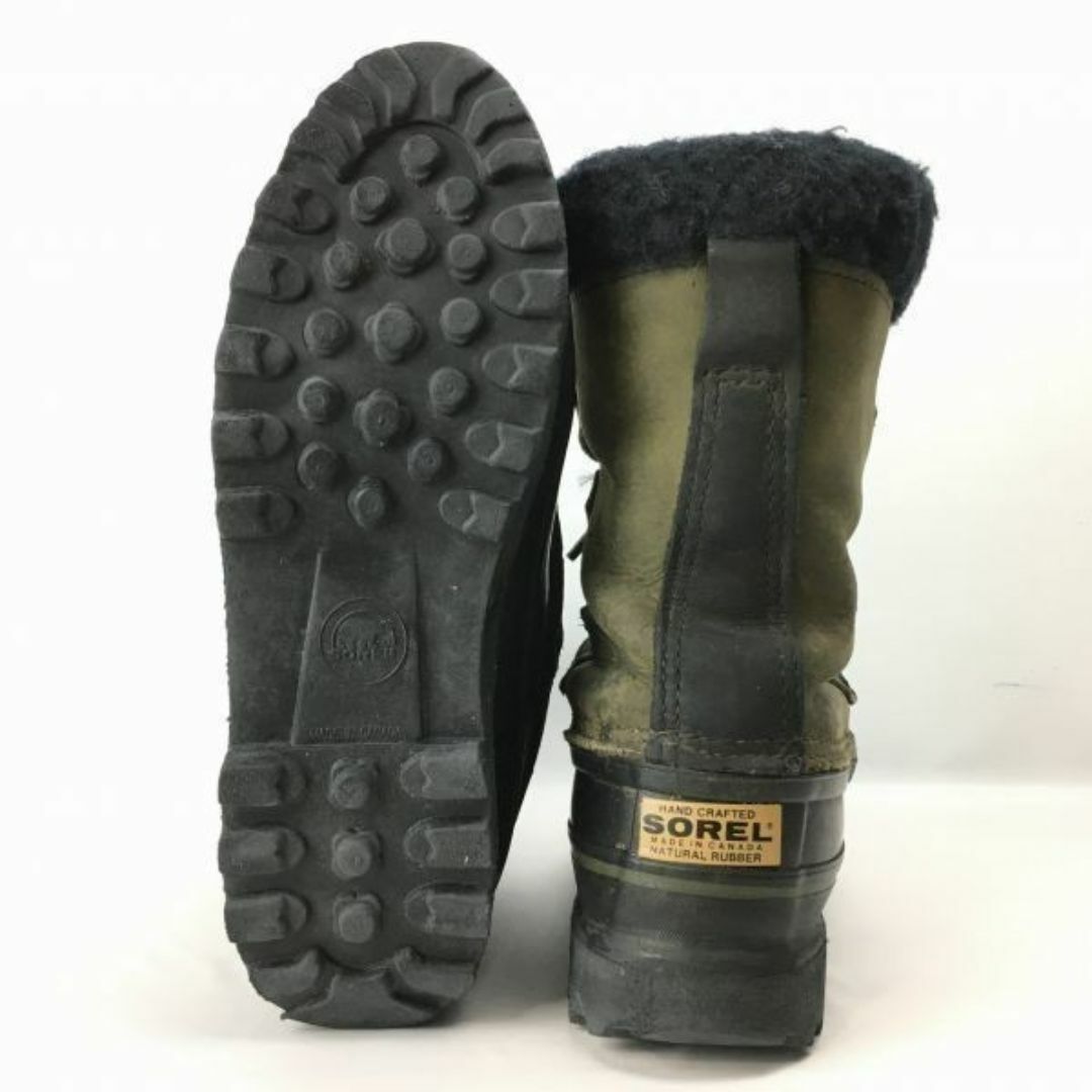 SOREL(ソレル)のSOREL/ソレル　ALPINE　size24.0程度　ビンテージ/Vintage カナダ製　スノーブーツ　ライナー付き　オリーブ　カーキー　管No.WM39 #BUZZBERG メンズの靴/シューズ(ブーツ)の商品写真