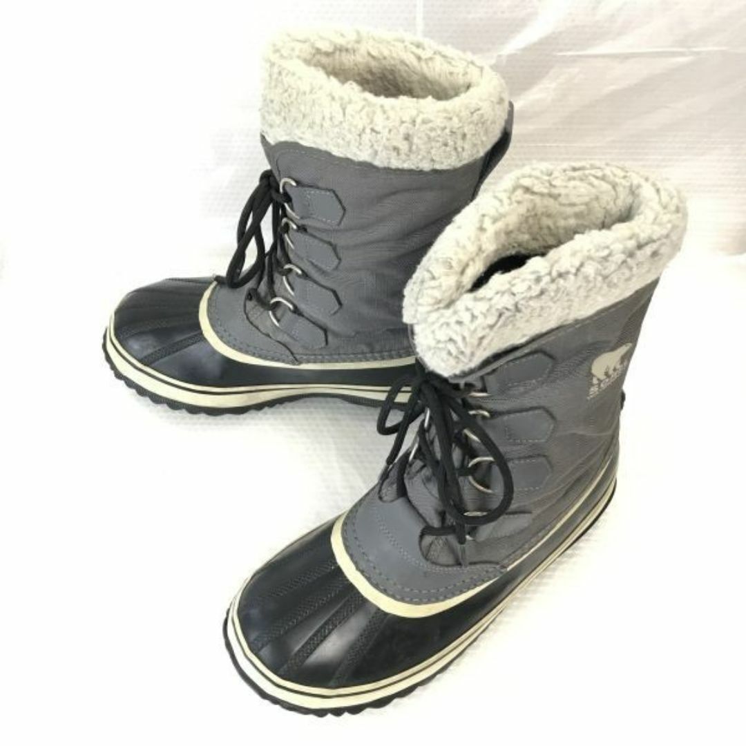 SOREL(ソレル)のカナダ老舗★ソレル★暖かインナー付/スノーブーツ【25cm/グレー/gray】雪作業/防水◆pWB86-7 #BUZZBERG メンズの靴/シューズ(ブーツ)の商品写真