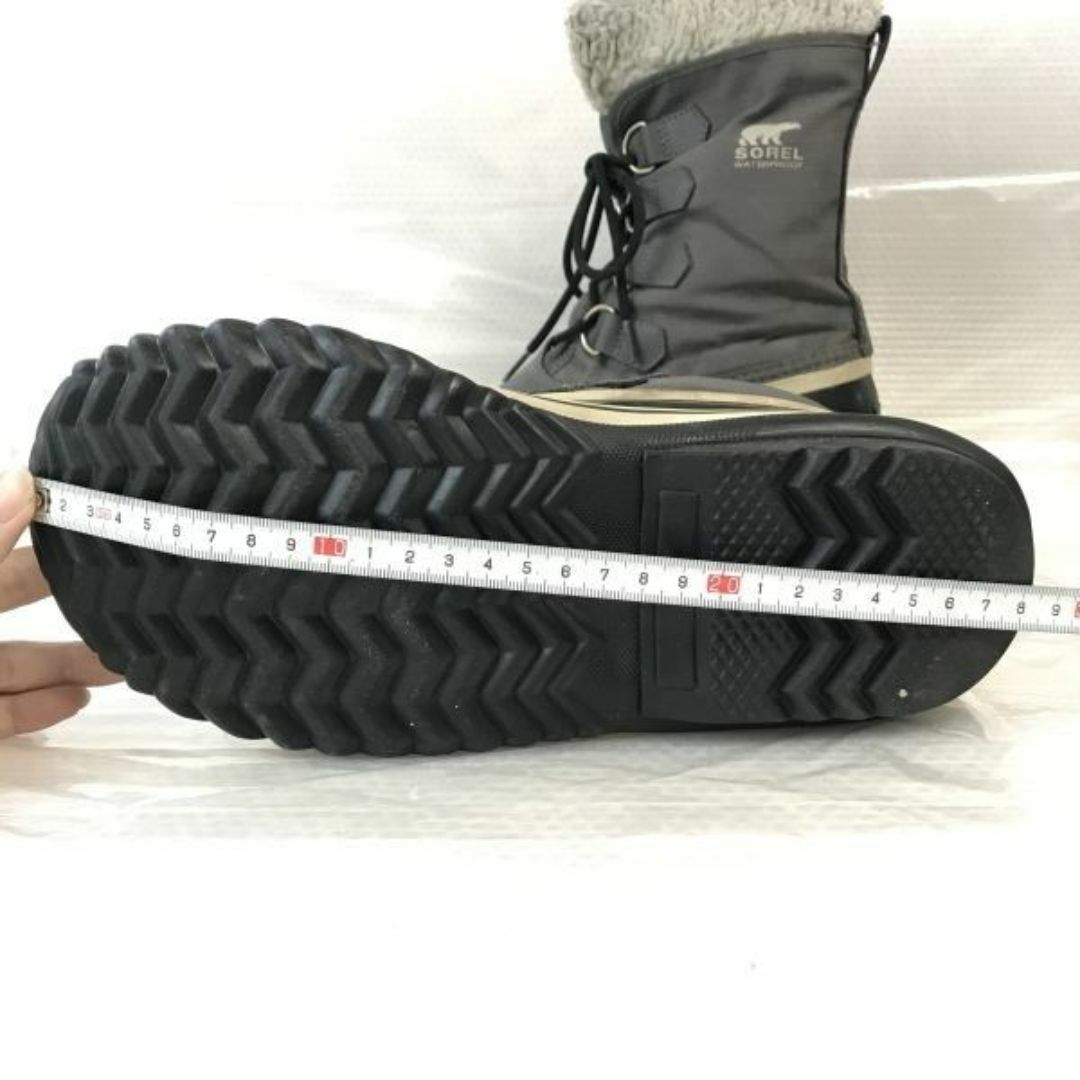 SOREL(ソレル)のカナダ老舗★ソレル★暖かインナー付/スノーブーツ【25cm/グレー/gray】雪作業/防水◆pWB86-7 #BUZZBERG メンズの靴/シューズ(ブーツ)の商品写真