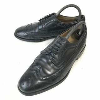 リーガル(REGAL)のビンテージ★リーガル/REGAL Imperial Grade★本革/グッドイヤー製法/ウイングチップ【25.0EE/黒/BLACK】ビジネス/dress shoes◆E-193 #BUZZBERG(ドレス/ビジネス)