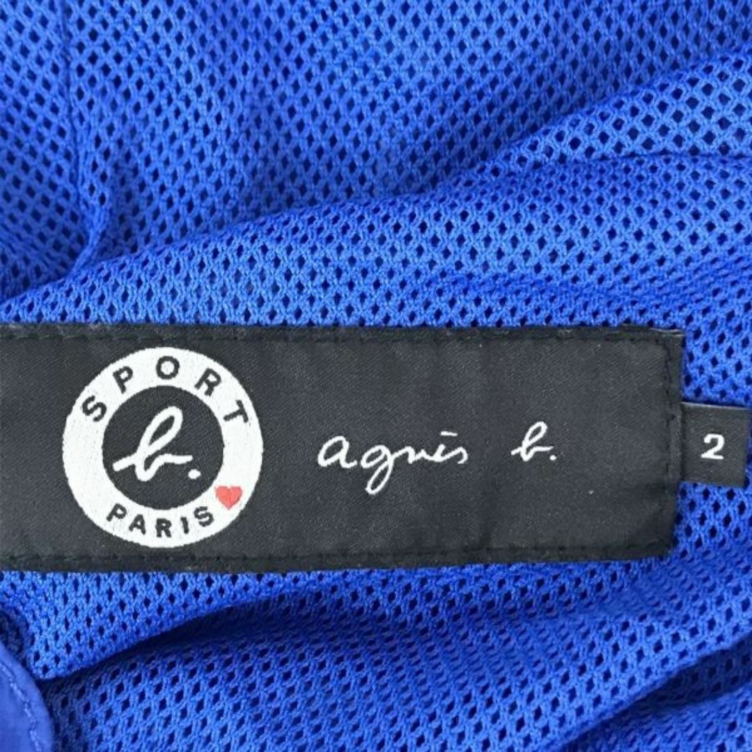 agnes b.(アニエスベー)のアニエスベー/agnis.b SPORT★スポーツパーカー/ジャケット【2/レディースM/青/blue】薄手アウター/Jackets/Jumpers◆zBH312 BUZZBERG レディースのトップス(パーカー)の商品写真