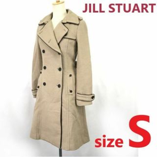 ジルスチュアート/JILL STUART★ウール100％/トレンチコート【レディースS/ベージュ/beige】Coat/Jacket/Jumper◆cBH465 #BUZZBERG(トレンチコート)