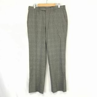 BURBERRY - 三陽商会/バーバリーブラックレーベル★ボトムス/スラックス/パンツ【W80cm/股下77cm/グレー/千鳥格子】BURBERRY BLACK LABEL◆BF898 #BUZZBERG