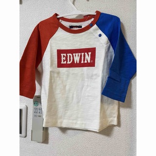 エドウィン(EDWIN)の[新品未使用] EDWIN 長袖 Tシャツ 95cm タグ付き(Tシャツ/カットソー)