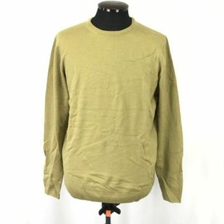 ENGLAND 1860 /SUNSPEL/サンスペル★100％ウールセーター【men's-M/ライトモスグリーン/カーキ】サンプル品/knit/sweater◆cBH369 #BUZZBERG(ニット/セーター)