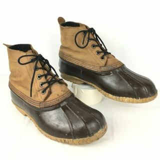 90s?カナダ製★SOREL/ソレル★ショート丈/スノーブーツ【size26.5-27.5程度　茶/ブラウン】ハンターブーツ/アウトドア/雪作業　管No.YA229 #BUZZBERG(ブーツ)