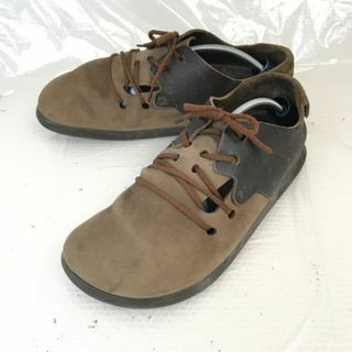 ビルケンシュトック(BIRKENSTOCK)のビルケンシュトック/birkenstock★レザーサンダルシューズ【40/25.0/茶/BROWN】sneakers/Shoes/trainers◆G-155#BUZZBERG(サンダル)