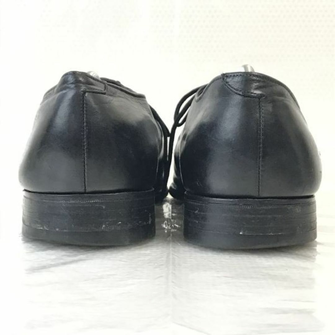 70s-80s?イングランド製/ビンテージ★Ainsley Blake 1864★グッドイヤー製法/Uチップ【9.5/28.0/黒/BLACK】ビジネス/dress shoes◆bi-84 #BUZZBERG メンズの靴/シューズ(ドレス/ビジネス)の商品写真