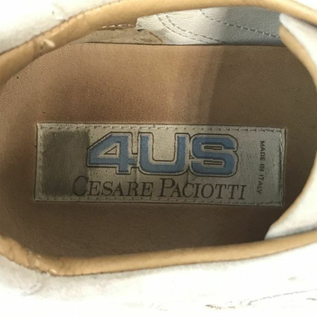 イタリア製★CESARE PACIOTTI 4US/チェザレ パチョッティ★スエードレザースニーカー【41/25.5-26.0/グレー】Shoes/trainers◆bQ-392 #BUZZBERG メンズの靴/シューズ(スニーカー)の商品写真