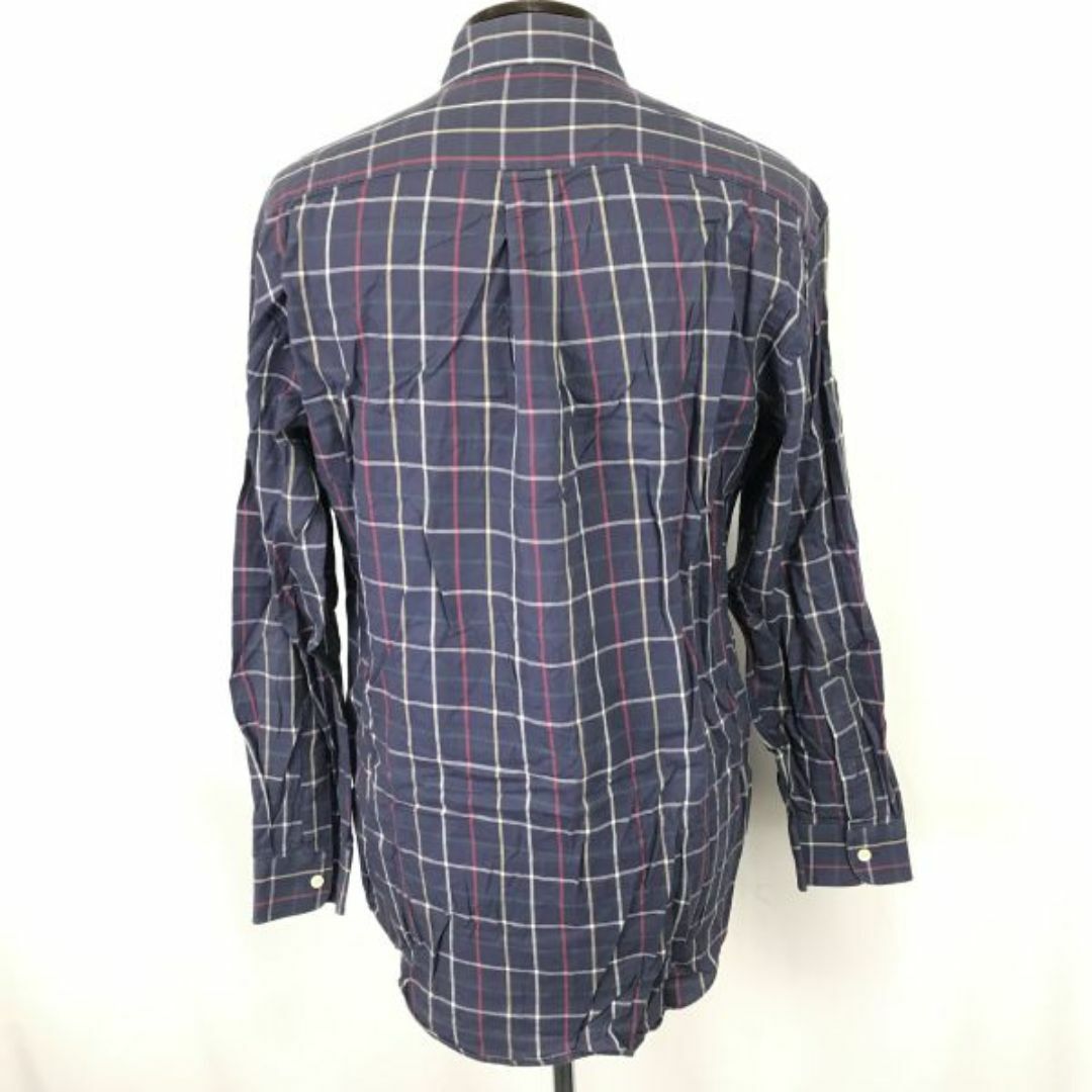 BURBERRY(バーバリー)のBURBERRY★ボタンダウン/長袖シャツ【Mens size -M/紺/navy blue/チェック】Tops/Shirts◆senBH119 #BUZZBERG メンズのトップス(シャツ)の商品写真