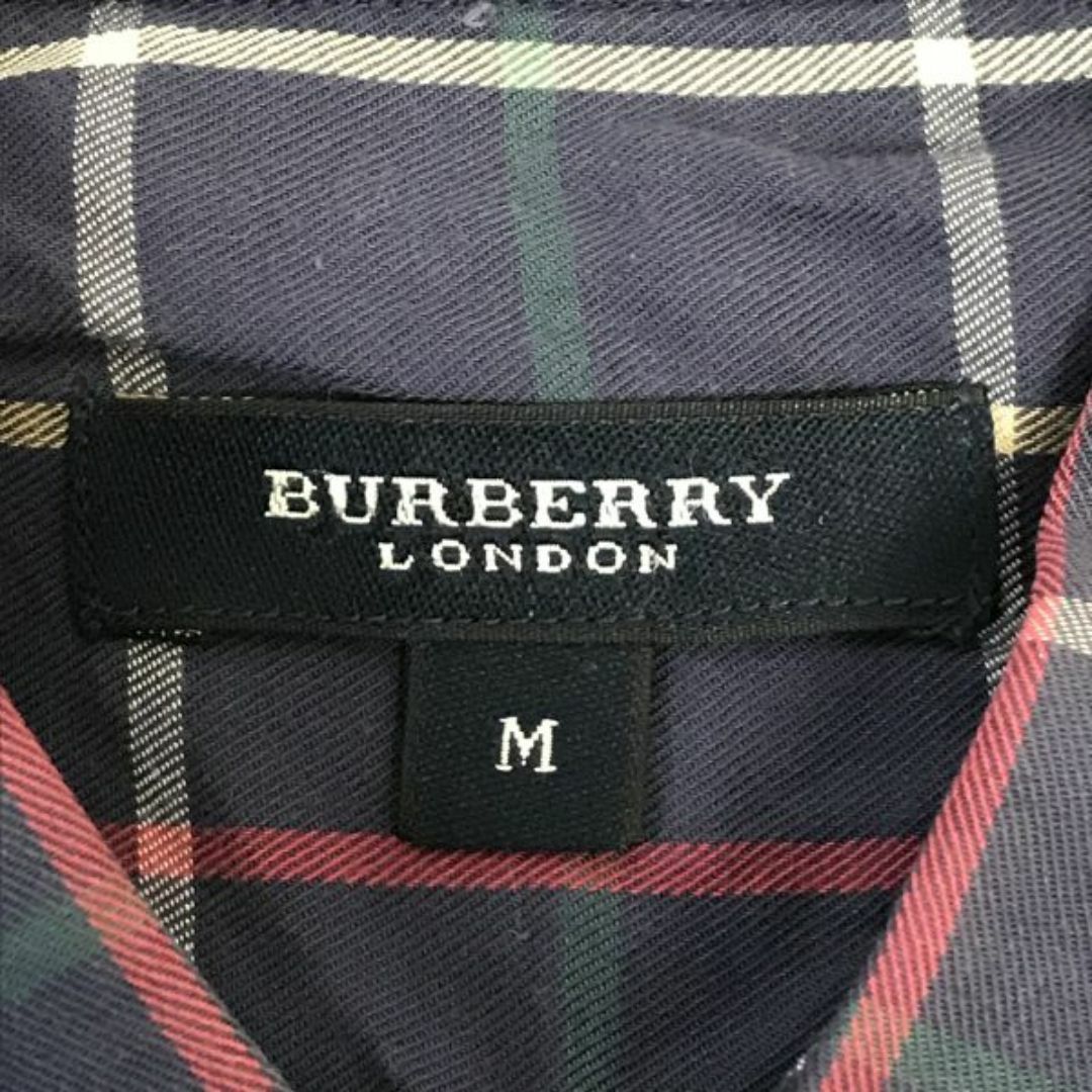 BURBERRY(バーバリー)のBURBERRY★ボタンダウン/長袖シャツ【Mens size -M/紺/navy blue/チェック】Tops/Shirts◆senBH119 #BUZZBERG メンズのトップス(シャツ)の商品写真