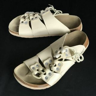 ビルケンシュトック(BIRKENSTOCK)のベチュラ/Betula/ビルケンシュトック★コンフォート/レザーサンダル【25.0/39/アイボリー/IVORY】BIRKENSTOCK/Shoes/sandal◆bQ-574 #BUZZBERG(サンダル)