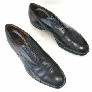 オールデン(Alden)の試着交換OK！80s-90s/旧ロゴ/ビンテージ★オールデン/ALDEN★923/ストレートチップ【12D/29.5-30.0/黒/BLACK】内羽根/靴/ビジネス/dress shoes◆pG-178 #BUZZBERG(ドレス/ビジネス)