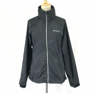 コロンビア/Columbia★ナイロンパーカー/ジャケット【レディースS/黒/black】収納可フード/ブルゾン/アウトドア/Jaket/Jumper◆cBH596 #BUZZBERG(パーカー)