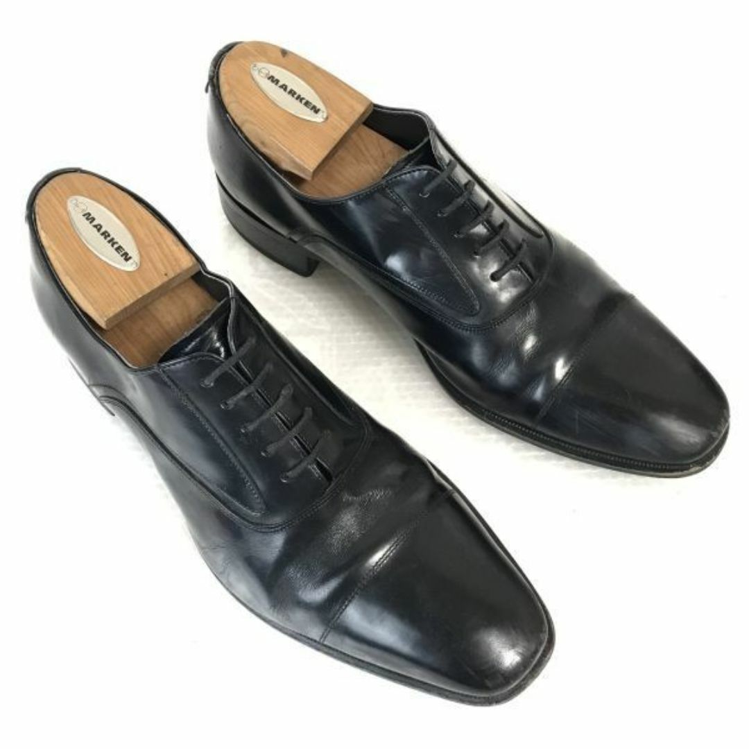 Made in Japan★REGAL/リーガル★本革/マッケイ製法/ストレートチップ/バルモラル【24.5/黒/BLACK】ビジネス/dress shoes◆B-105 #BUZZBERG メンズの靴/シューズ(ドレス/ビジネス)の商品写真