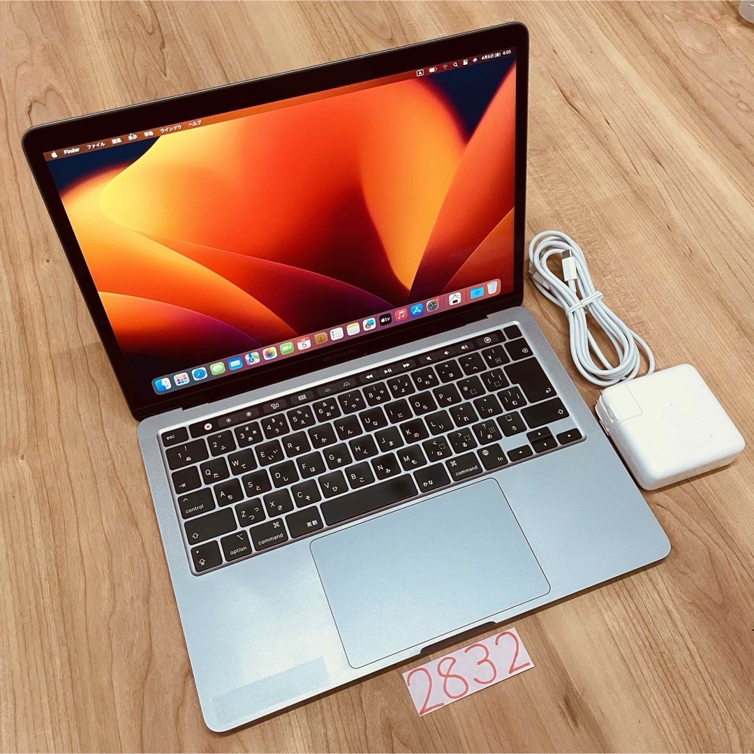 Mac (Apple)(マック)のMacBook pro 13インチ 2020 M1 フルCTO 管理番号2832 スマホ/家電/カメラのPC/タブレット(ノートPC)の商品写真