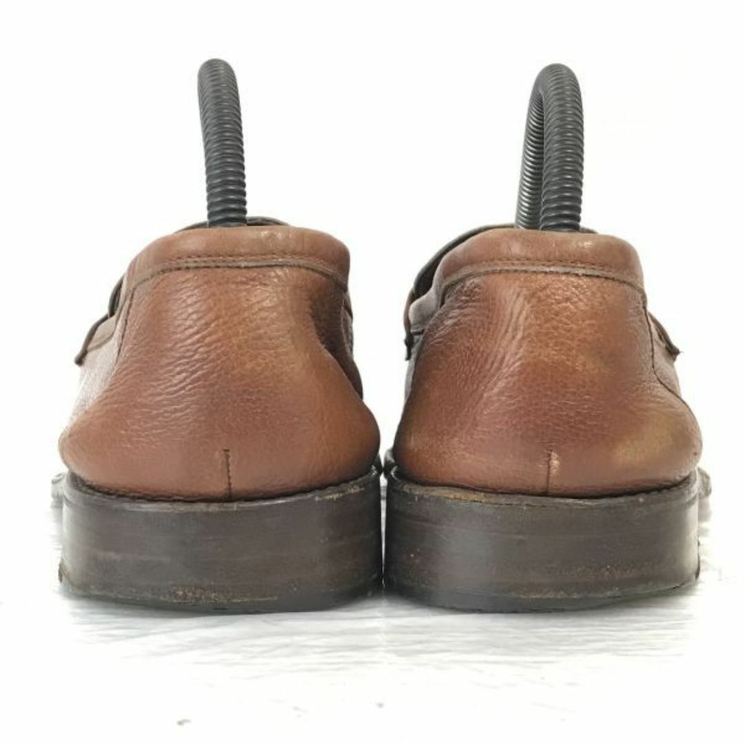 80s-90s/Vintage/イタリア製★グラバティ/gravati★本革/ローファー/モカシン【7/25.5-26.0/茶/BROWN】ビジネス/dress shoes◆cF-169  #BUZZBERG メンズの靴/シューズ(スリッポン/モカシン)の商品写真