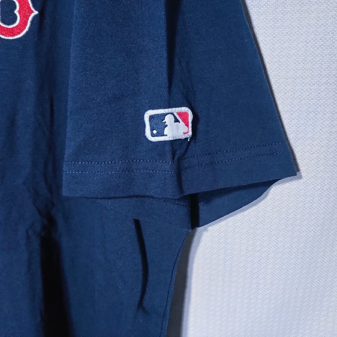 MLB(メジャーリーグベースボール)の新品 Tシャツ 5L レッドソックス MBL メジャーリーグ 吉田正尚 ワッペン メンズのトップス(Tシャツ/カットソー(半袖/袖なし))の商品写真