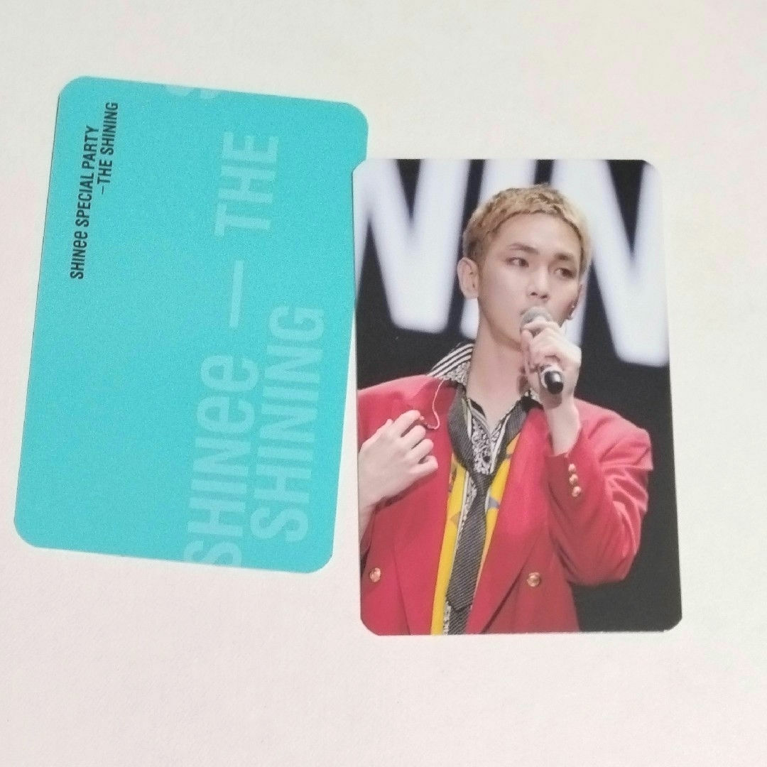 SHINee(シャイニー)のTHE SHINING　KEY　キー　トレカ　１枚　キノトレカ　SHINee エンタメ/ホビーのトレーディングカード(その他)の商品写真