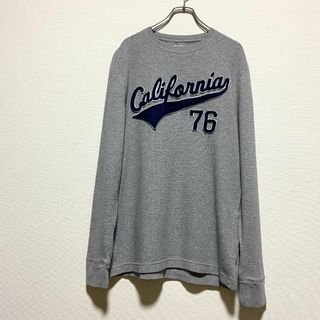 オールドネイビー(Old Navy)のアメリカ古着　OLD NAVY　サーマルカットソー　ワッフル生地　長袖　J358(Tシャツ/カットソー(七分/長袖))