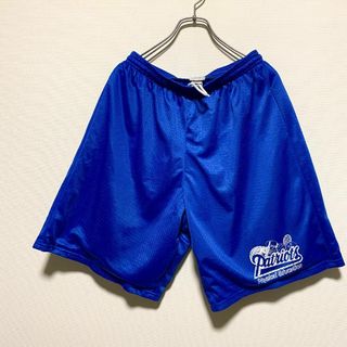 ヴィンテージ(VINTAGE)のアメリカ古着　ハーフパンツ　ジャージ　半ズボン　スポーツ　メッシュ　Q172(ショートパンツ)