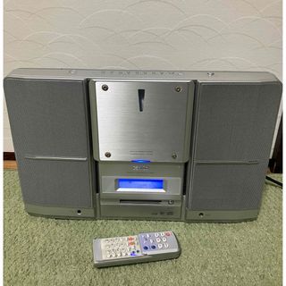 デノン(DENON)の送料込♪訳あり！ CD/MD/ AM/FM コンポ DENON D-AZ03♪(ポータブルプレーヤー)