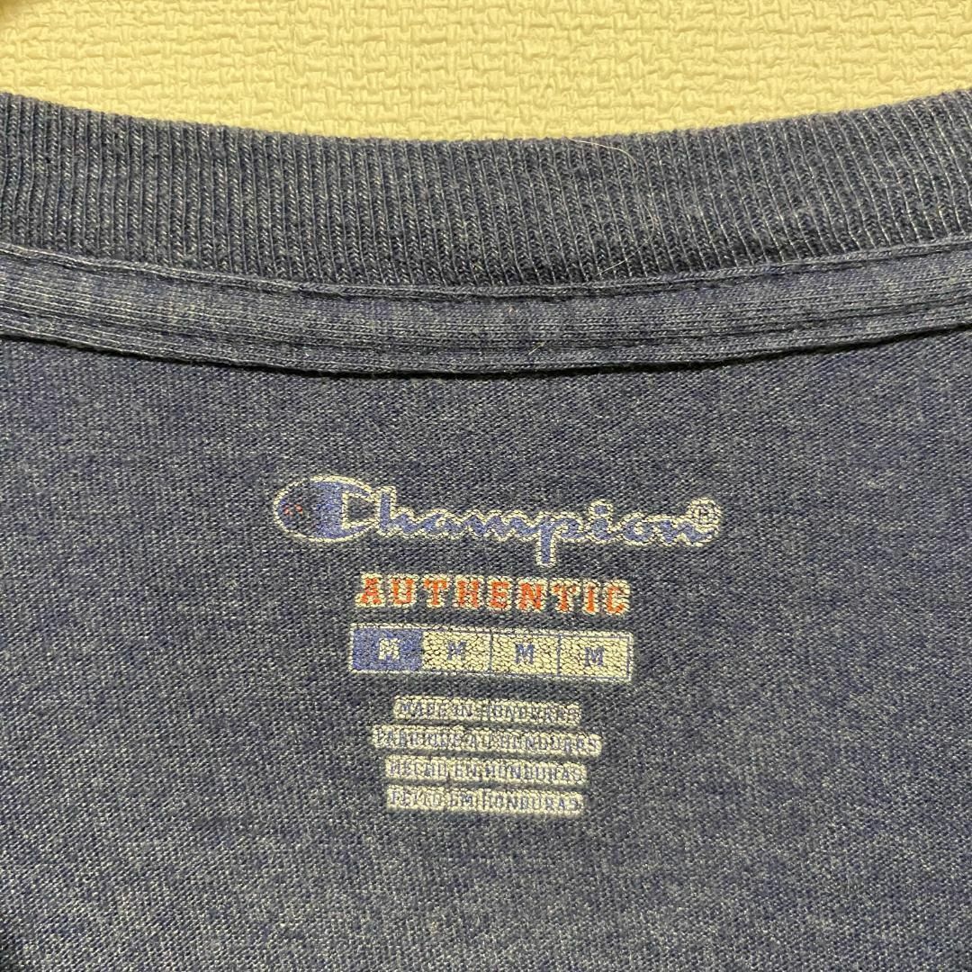 Champion(チャンピオン)のアメリカ古着　champion　無地　ロンT　長袖Tシャツ　刺繍　J326 メンズのトップス(Tシャツ/カットソー(七分/長袖))の商品写真