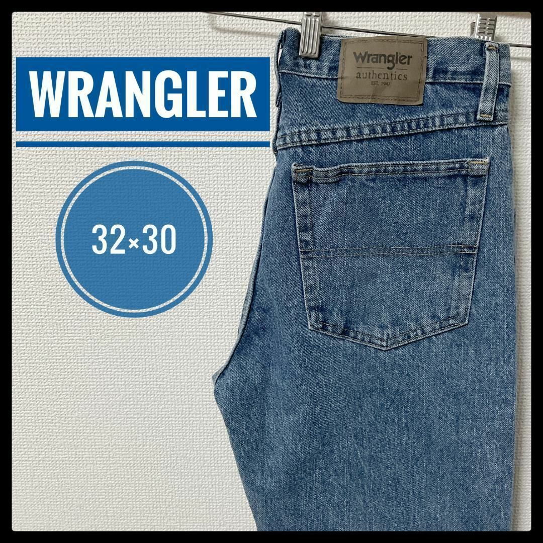 Wrangler(ラングラー)の90s 古着 Wrangler デニムパンツ 32×30 オーセンティック メンズのパンツ(デニム/ジーンズ)の商品写真