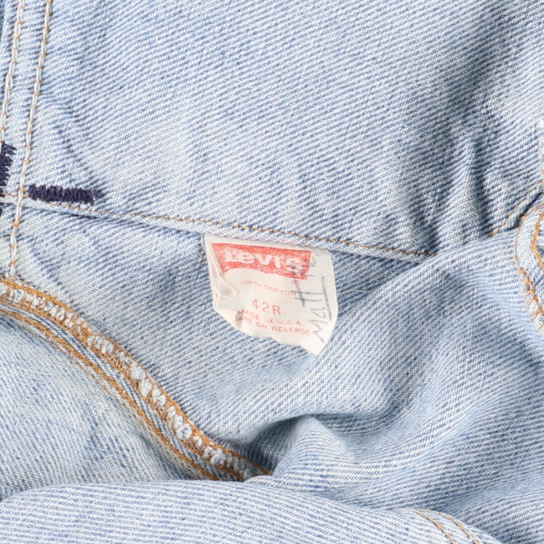 Levi's(リーバイス)の古着 90年代 リーバイス Levi's 70506-0214 デニムジャケット Gジャン USA製 レディースL ヴィンテージ /eaa435037 レディースのジャケット/アウター(Gジャン/デニムジャケット)の商品写真