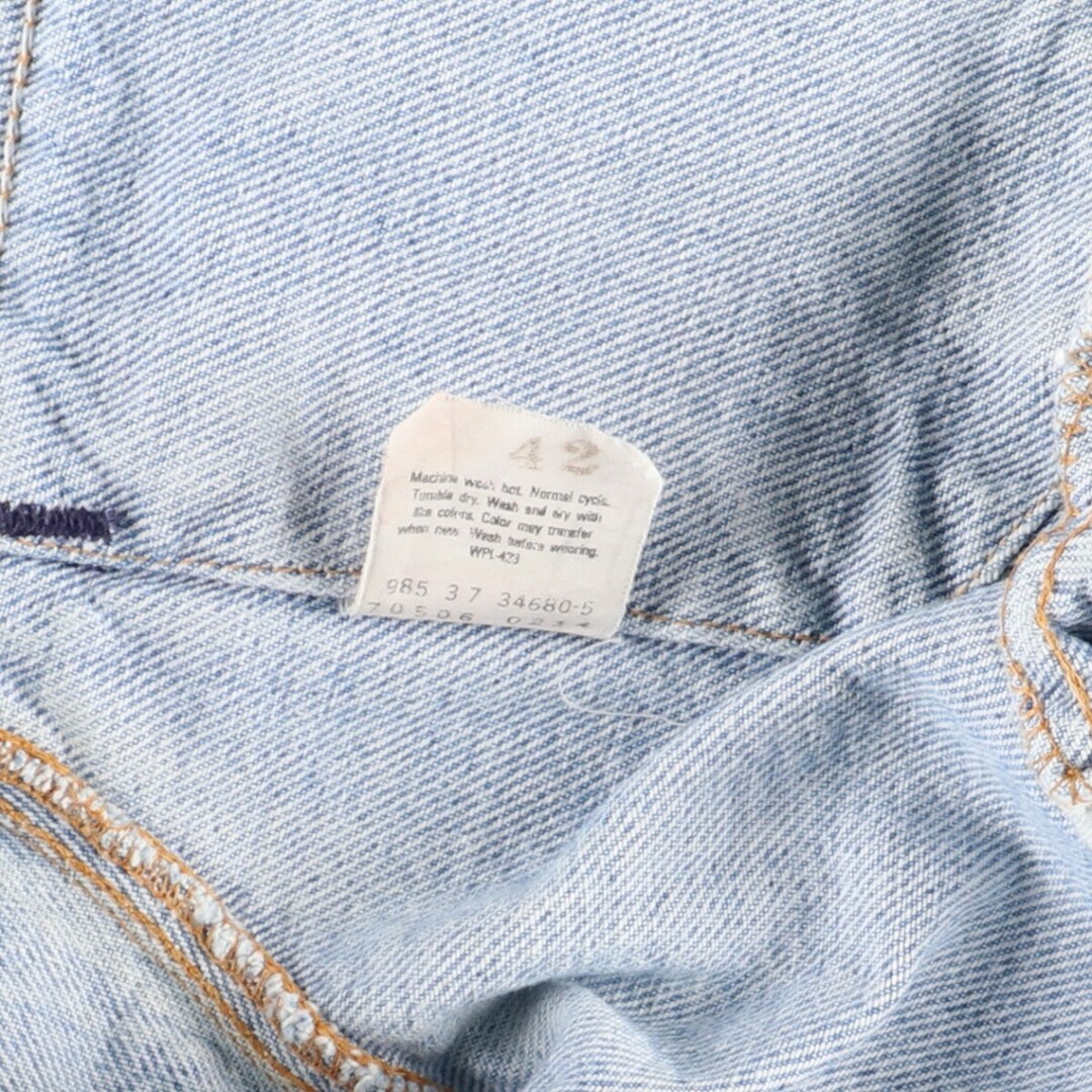 Levi's(リーバイス)の古着 90年代 リーバイス Levi's 70506-0214 デニムジャケット Gジャン USA製 レディースL ヴィンテージ /eaa435037 レディースのジャケット/アウター(Gジャン/デニムジャケット)の商品写真