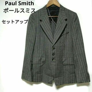 ポールスミスコレクション(Paul Smith COLLECTION)のPaul Smith　セットアップ　Hield　スーツ　シルク混　ストライプ(その他)