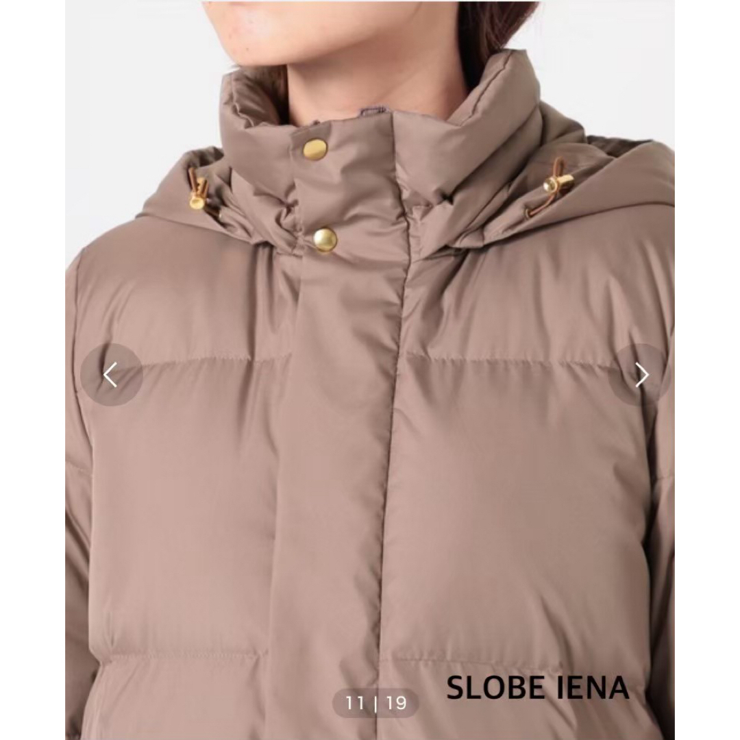 SLOBE IENA(スローブイエナ)のSLOBE IENA スローブイエナ　ダウンジャケット  レディースのジャケット/アウター(ダウンジャケット)の商品写真