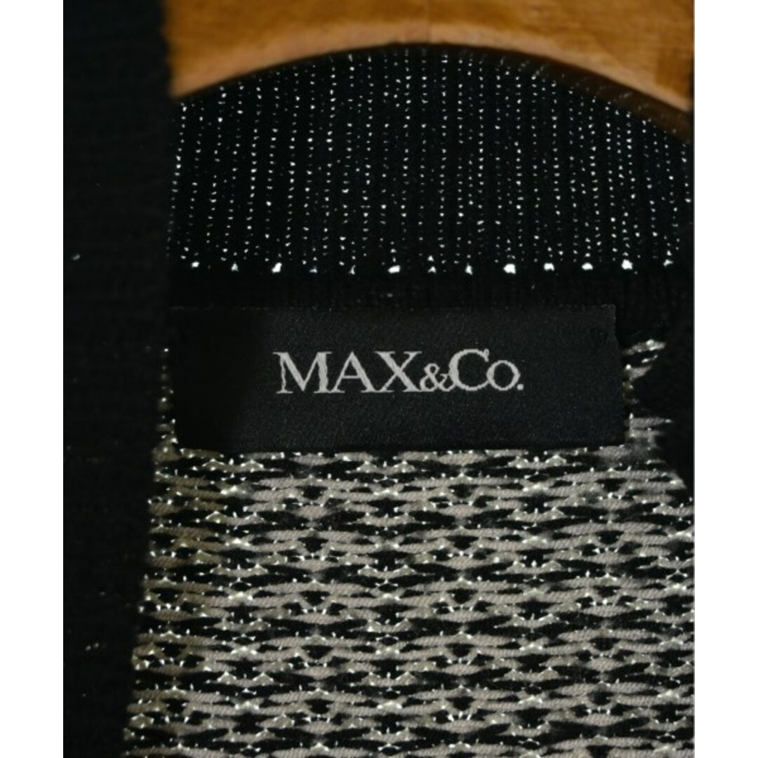 Max & Co.(マックスアンドコー)のMAX&CO. マックスアンドコー ニット・セーター M 黒x白(総柄) 【古着】【中古】 レディースのトップス(ニット/セーター)の商品写真