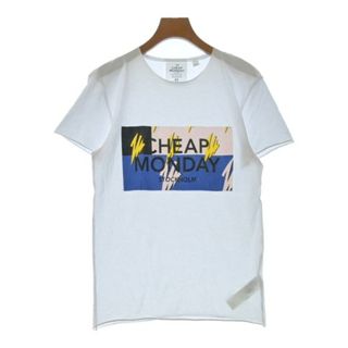 CHEAP MONDAY チープマンデイ Tシャツ・カットソー XS 白 【古着】【中古】