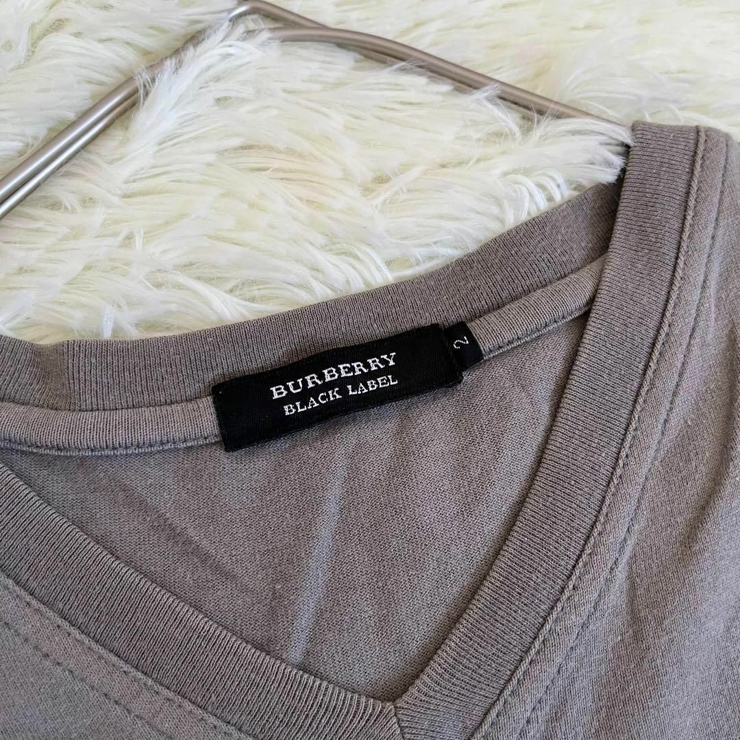 BURBERRY BLACK LABEL(バーバリーブラックレーベル)の【BURBERRY BLACK LABEL】バーバリーブラックレーベル ロゴ メンズのトップス(Tシャツ/カットソー(半袖/袖なし))の商品写真