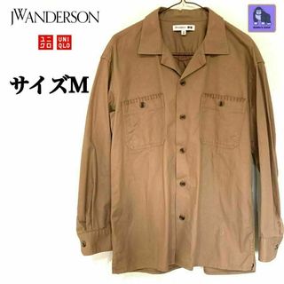 UNIQLO jw anderson ツイルオーバーサイズワークシャツ　M(シャツ)