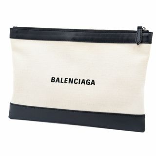 バレンシアガ(Balenciaga)の★美品★ バレンシアガ クラッチバッグ ネイビークリップM ポーチ(セカンドバッグ/クラッチバッグ)