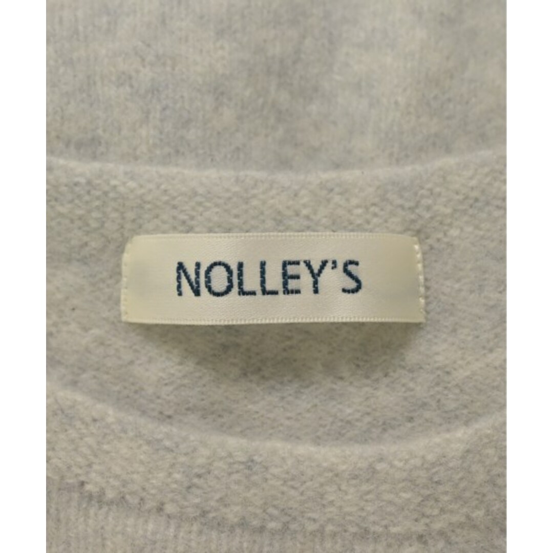 NOLLEY'S(ノーリーズ)のNolley's ノーリーズ ニット・セーター 38(M位) グレー 【古着】【中古】 レディースのトップス(ニット/セーター)の商品写真