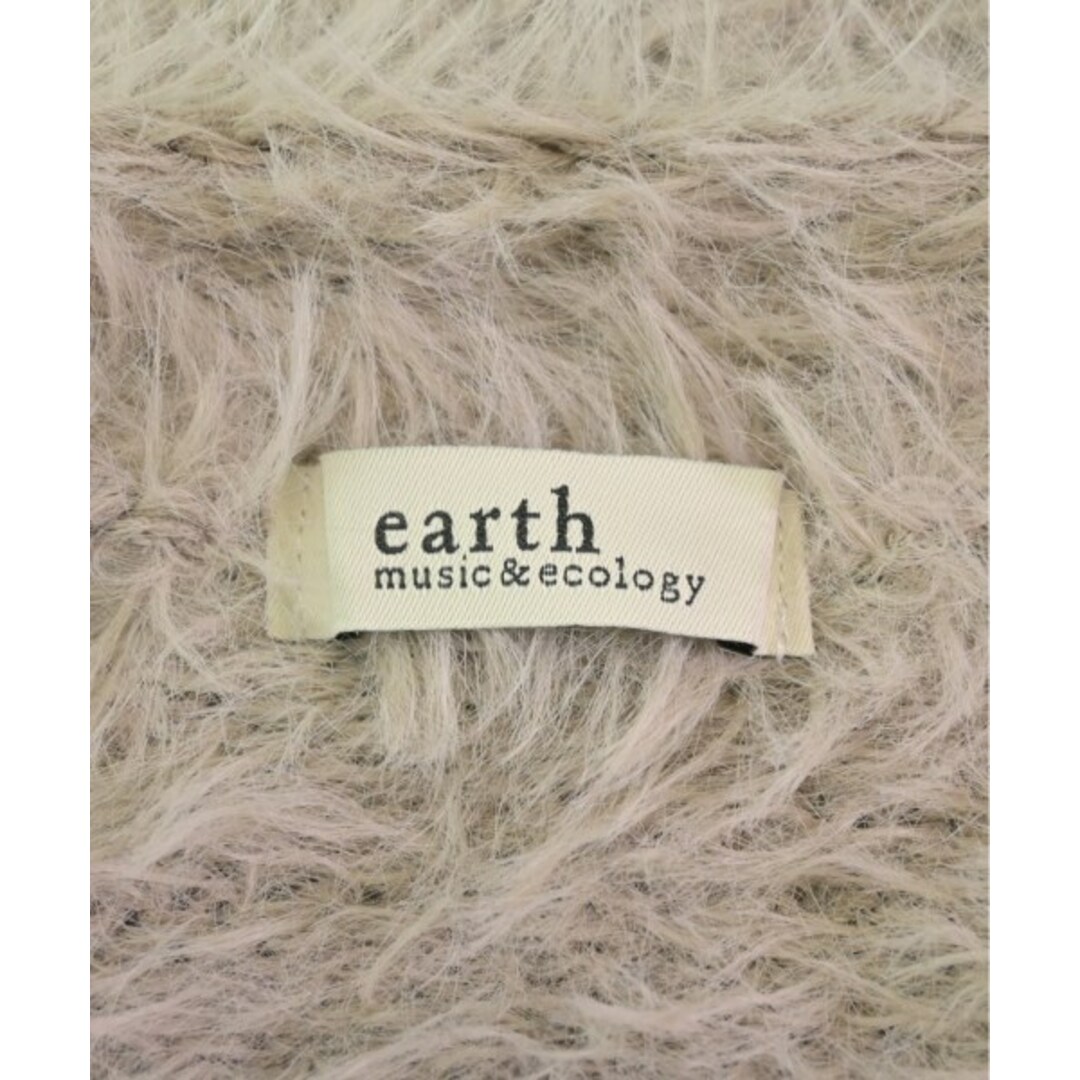 earth music & ecology(アースミュージックアンドエコロジー)のEARTH MUSIC&ECOLOGY カーディガン F ベージュ 【古着】【中古】 レディースのトップス(カーディガン)の商品写真