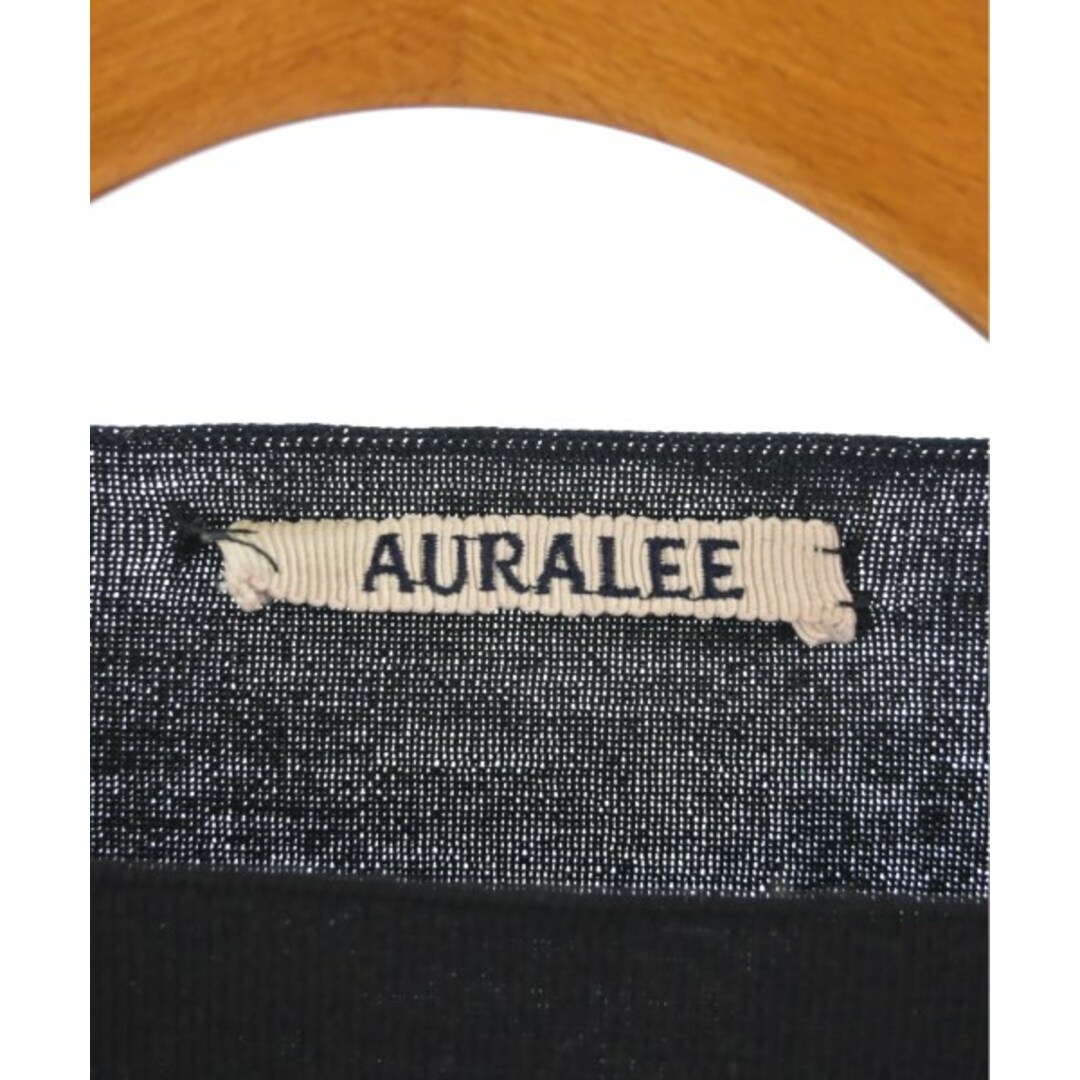AURALEE(オーラリー)のAURALEE オーラリー ニット・セーター 0(S位) 黒 【古着】【中古】 レディースのトップス(ニット/セーター)の商品写真