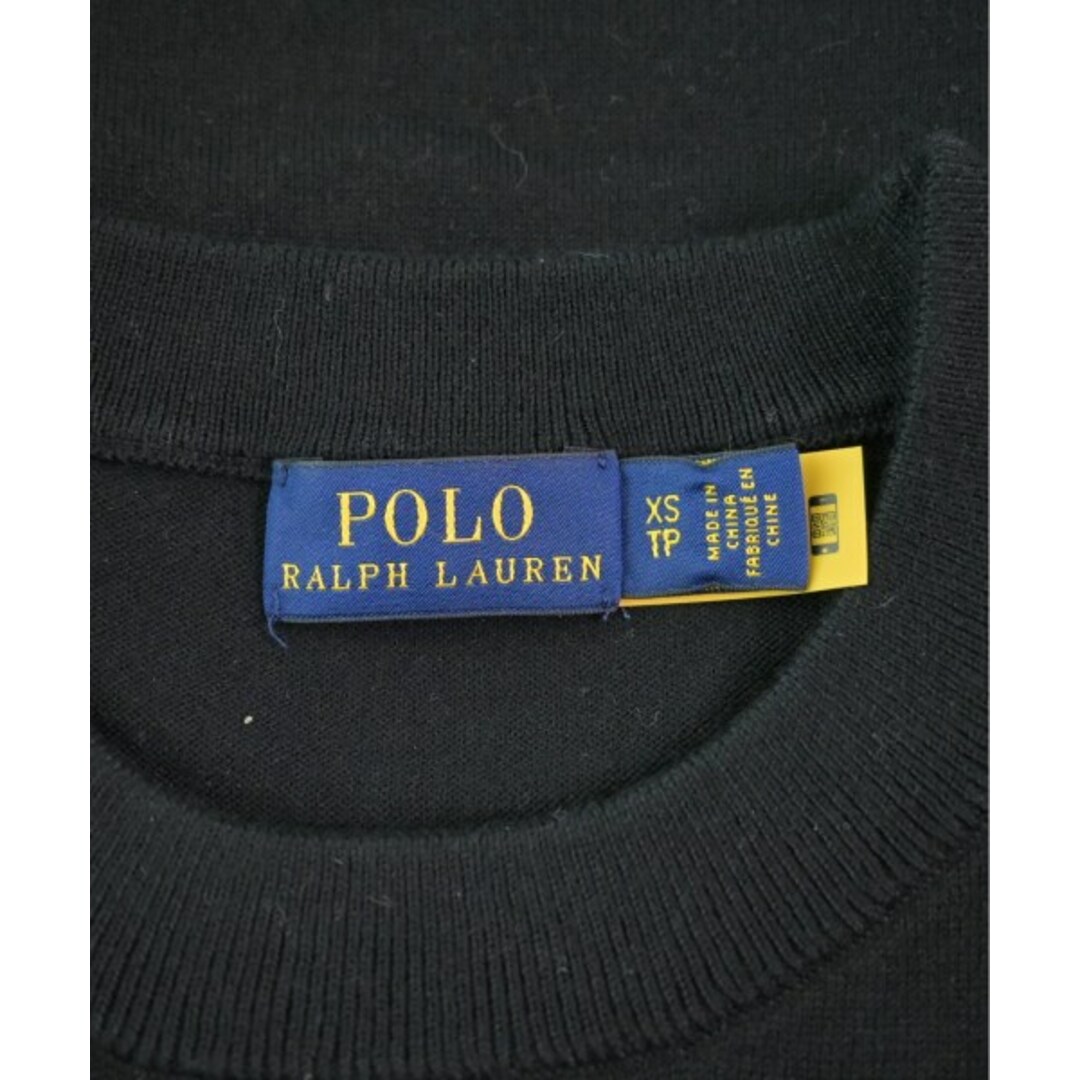 POLO RALPH LAUREN(ポロラルフローレン)のPolo Ralph Lauren ニット・セーター XS 黒 【古着】【中古】 レディースのトップス(ニット/セーター)の商品写真