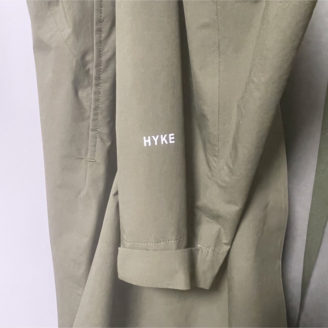 HYKE(ハイク)のHYKE コート pertex xxlarge 5 グリーン メンズのファッション小物(レインコート)の商品写真
