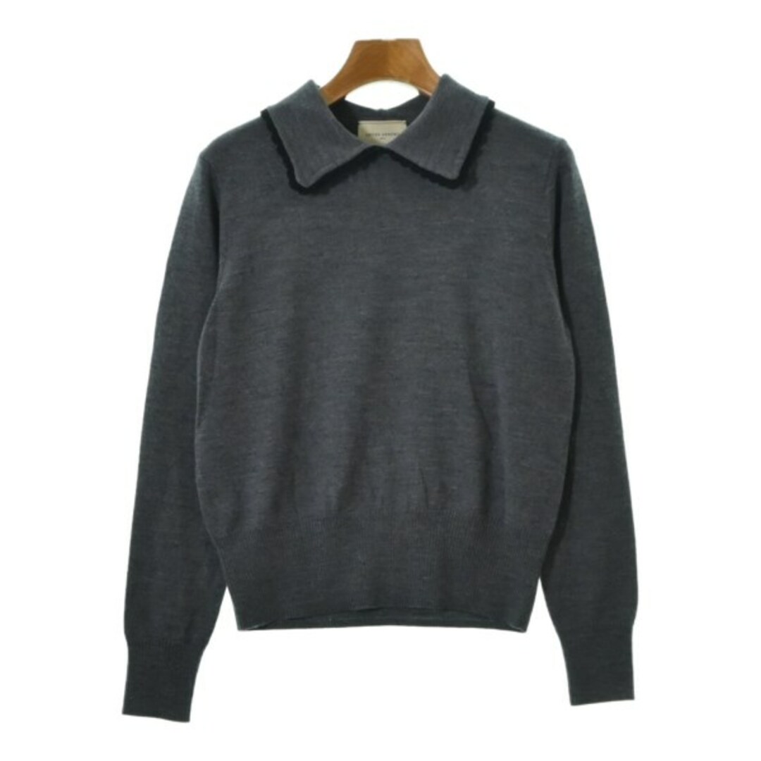 UNITED ARROWS(ユナイテッドアローズ)のUNITED ARROWS ニット・セーター -(M位) グレー 【古着】【中古】 レディースのトップス(ニット/セーター)の商品写真