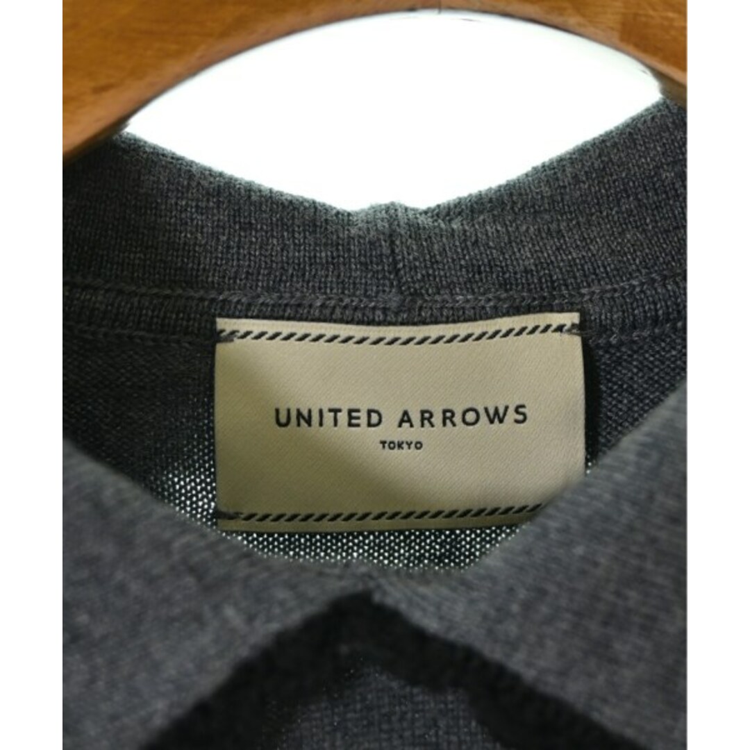 UNITED ARROWS(ユナイテッドアローズ)のUNITED ARROWS ニット・セーター -(M位) グレー 【古着】【中古】 レディースのトップス(ニット/セーター)の商品写真