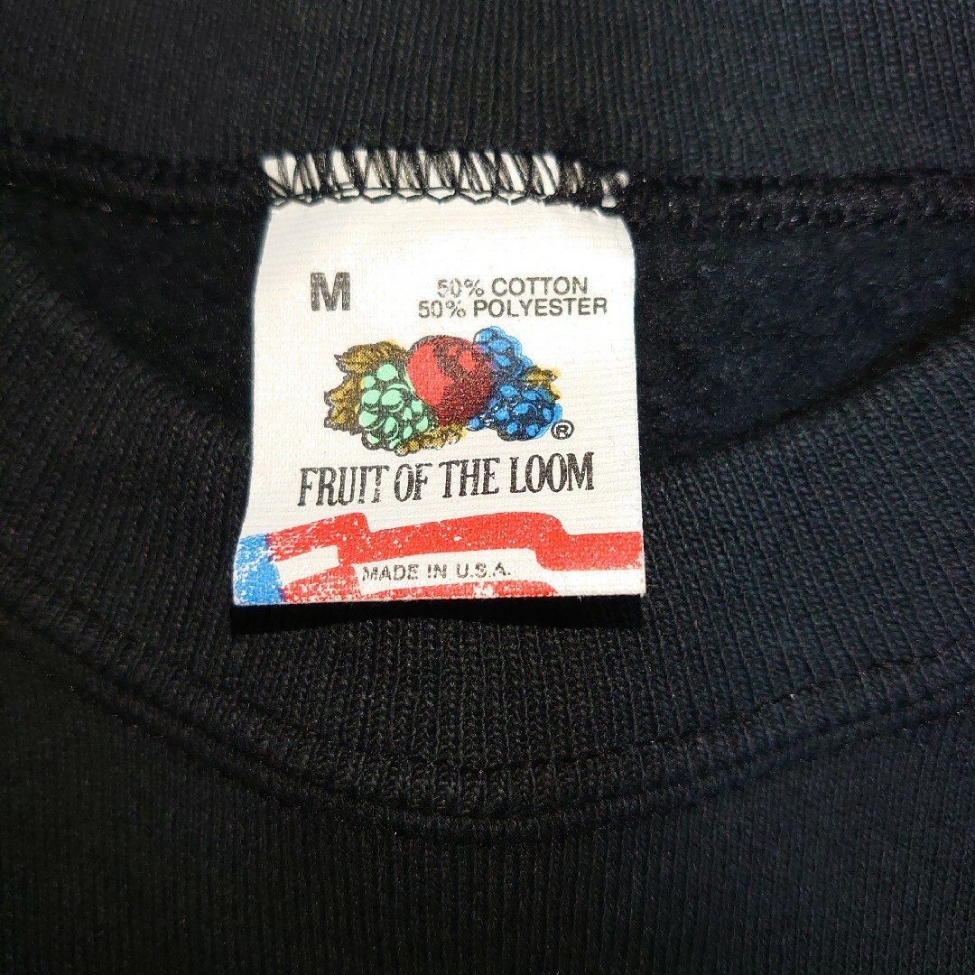 FRUIT OF THE LOOM(フルーツオブザルーム)の【美品】80〜90年代　フルーツオブザ・ルーム　トレーナー　スウェットМサイズ メンズのトップス(スウェット)の商品写真