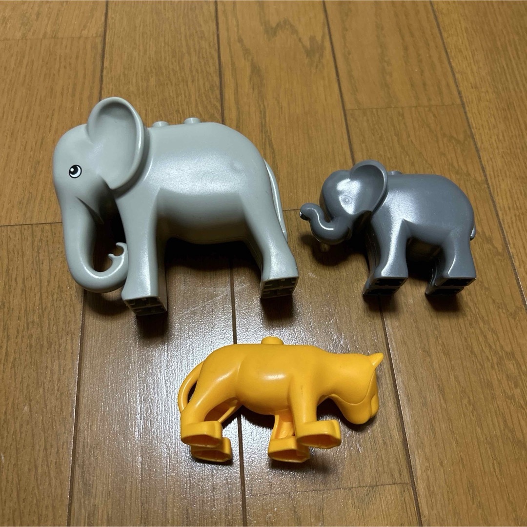 Lego(レゴ)のLEGOデュプロ　ゾウの親子　ボブとはたらくブーブーズ  エンタメ/ホビーのおもちゃ/ぬいぐるみ(その他)の商品写真