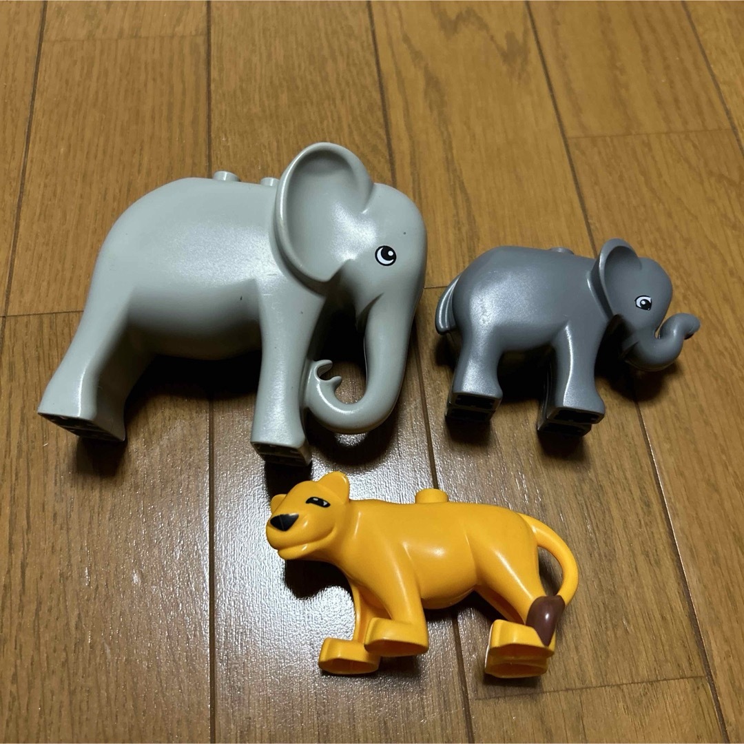 Lego(レゴ)のLEGOデュプロ　ゾウの親子　ボブとはたらくブーブーズ  エンタメ/ホビーのおもちゃ/ぬいぐるみ(その他)の商品写真