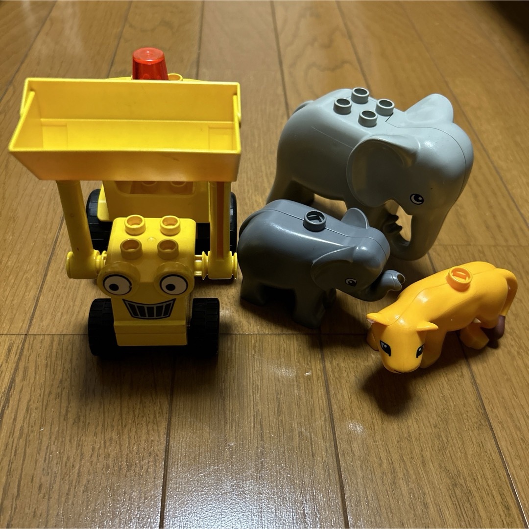 Lego(レゴ)のLEGOデュプロ　ゾウの親子　ボブとはたらくブーブーズ  エンタメ/ホビーのおもちゃ/ぬいぐるみ(その他)の商品写真