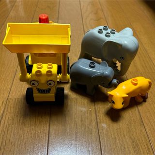 レゴ(Lego)のLEGOデュプロ　ゾウの親子　ボブとはたらくブーブーズ (その他)