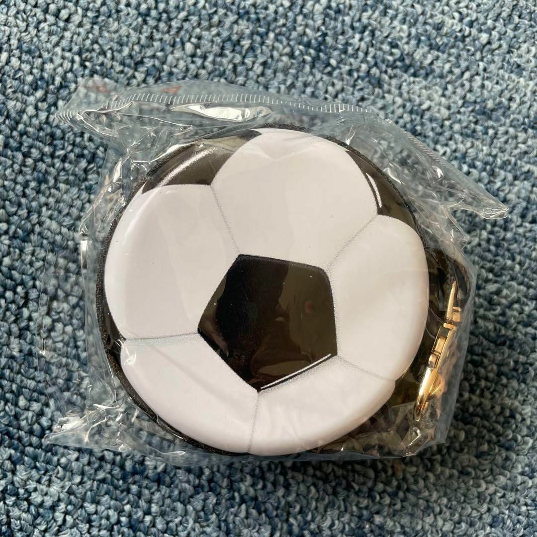 サッカー　コインケース　キーホルダー　小物入れ　サッカーボール